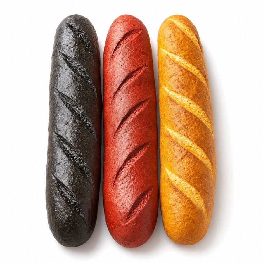 Deutschland Baguette Set mit schwarzem, rotem und gelbem Baguette von Terjung