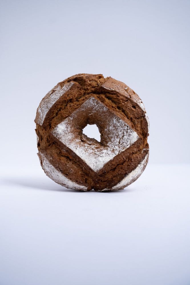 Zwiebelring Brot von Terjung als Beilage zu Suppe Salat und leichter Brotzeit