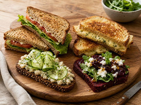 Sandwich-Rezepte: 3 Anleitungen + 6 schnelle Ideen