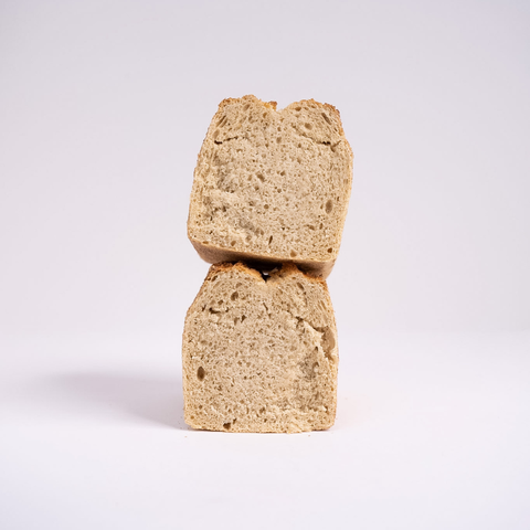 Dinkelvollkorn-Toastbrot Krume und Kruste Detail