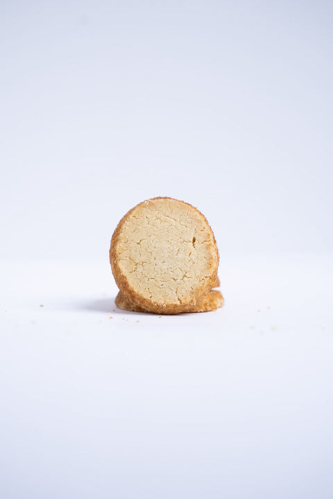 Butterkeks aufgestellt