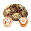 Probierset-Sauerteigbrot-Butter