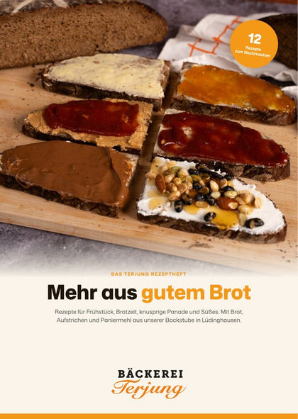 Titelseite des Terjung Rezepthefts